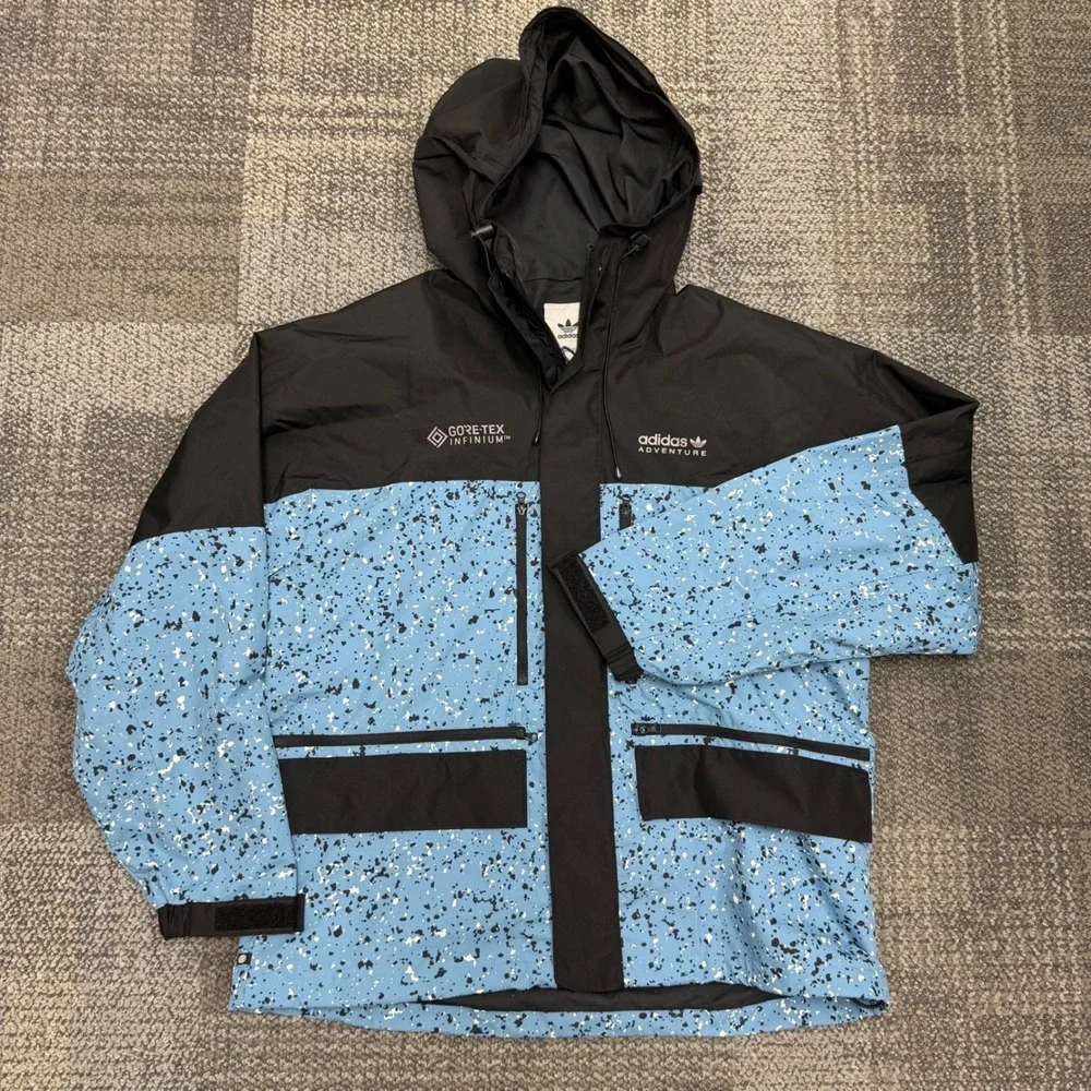 Adidas Adventure Winter Jacket Mens M Speckled Gore-Tex Infinium HK5019